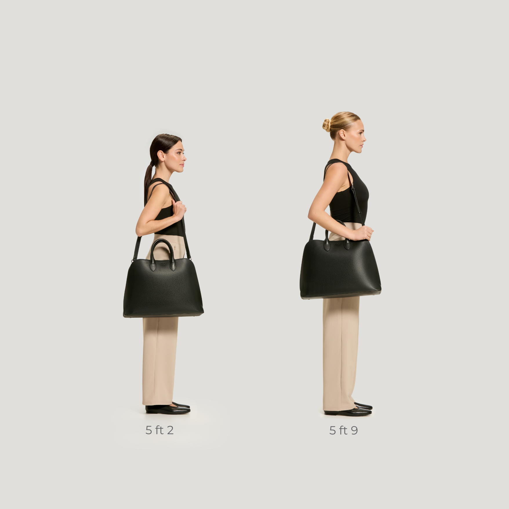 LAWFUL LONDON Rosa ブラック バッグ Rosa - Minimalist laptop tote – Lawful London
